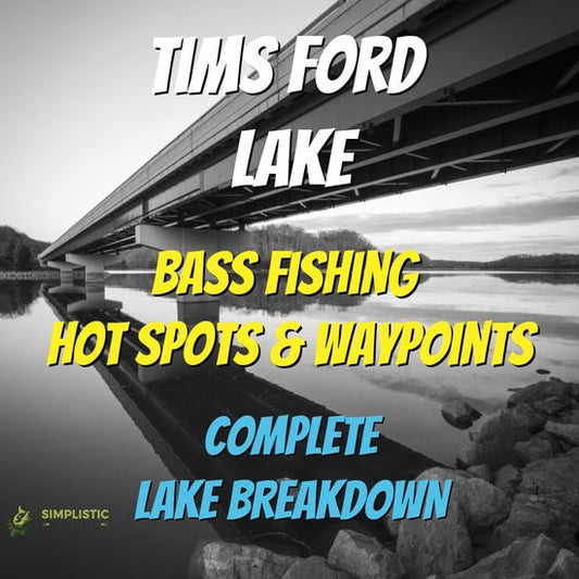 Tim's Ford Lake Breakdown - Bass Fishing Hot Spots & Waypoints