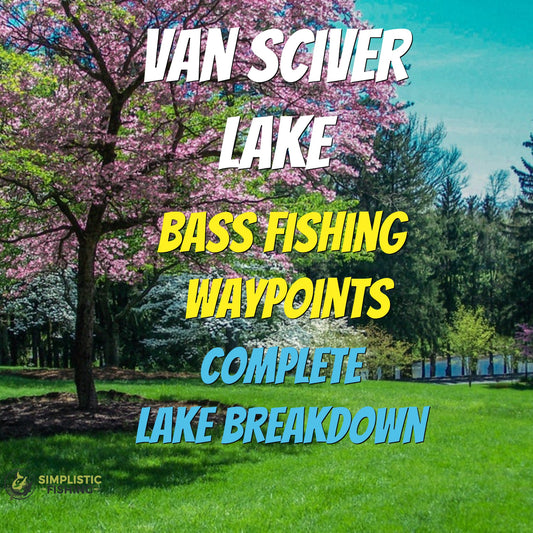 Van Sciver Lake Breakdown - Bass Fishing Hot Spots & Waypoints