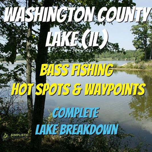 Washington County Lake Breakdown - Bass Fishing Hot Spots & Waypoints