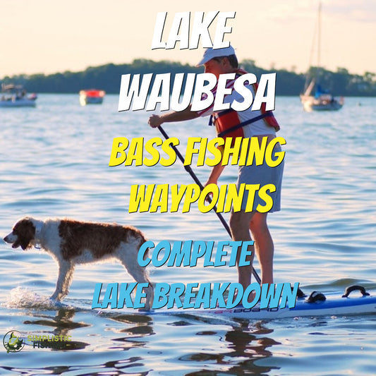 Waubesa Lake Breakdown - Bass Fishing Hot Spots & Waypoints