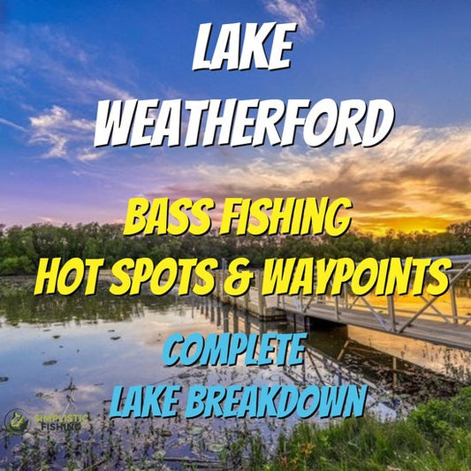 Weatherford Lake Breakdown - Bass Fishing Hot Spots & Waypoints