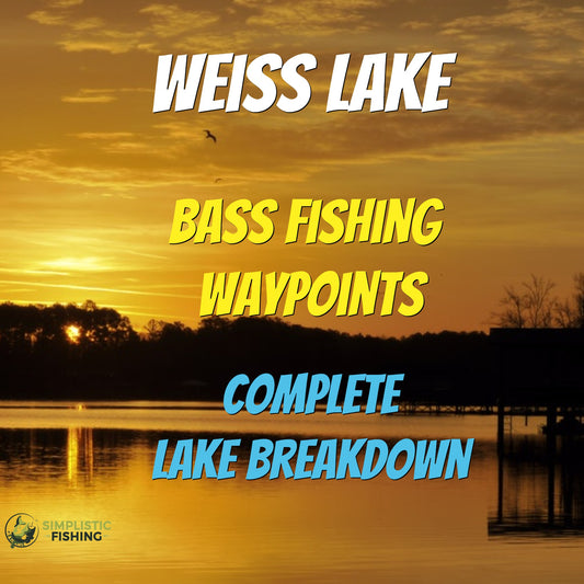 Weiss Lake Breakdown - Bass Fishing Hot Spots & Waypoints