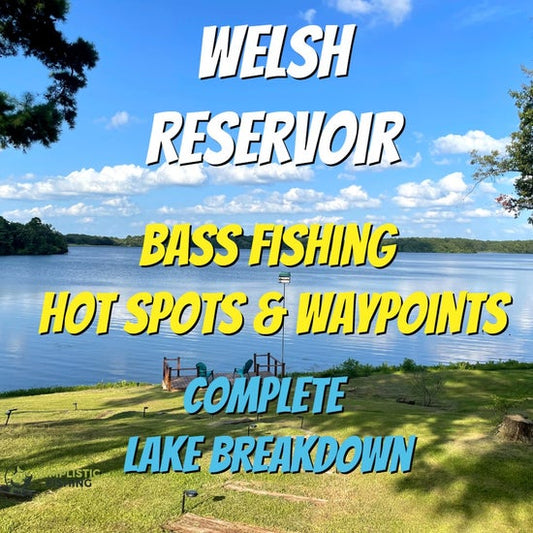 Welsh Reservoir Lake Breakdown - Bass Fishing Hot Spots & Waypoints
