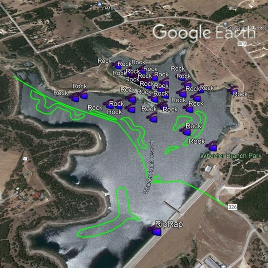 Wheeler Branch Lake Breakdown - Bass Fishing Hot Spots & Waypoints