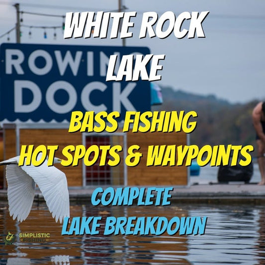 White Rock Lake Breakdown - Bass Fishing Hot Spots & Waypoints