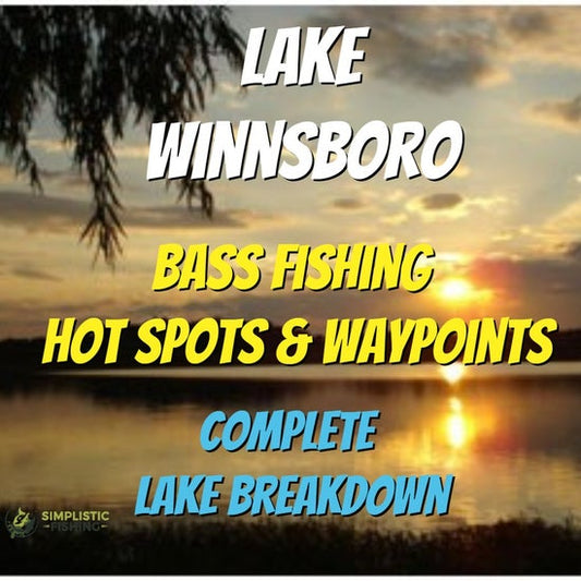 Winnsboro Lake Breakdown - Bass Fishing Hot Spots & Waypoints