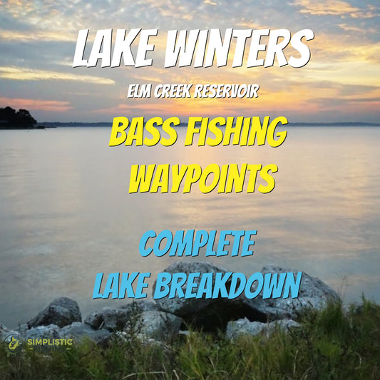 Winters Lake Breakdown - Bass Fishing Hot Spots & Waypoints
