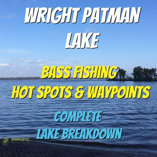 Wright Patman Lake Breakdown - Bass Fishing Hot Spots & Waypoints