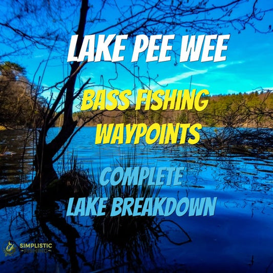 Pee Wee Lake Breakdown - Bass Fishing Hot Spots & Waypoints